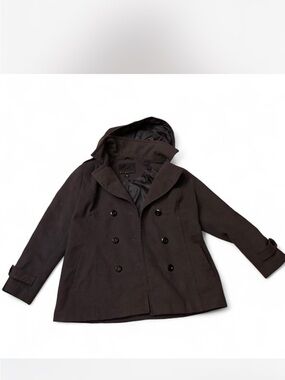 attention pea coat for woman
